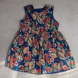 Paisley And Floral Dress